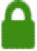 green padlock demonstrating secure website