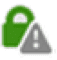 Green Padlock with Gray Warning indicating website security