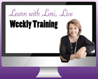 Learn with Lori, Live (4-week) Training
