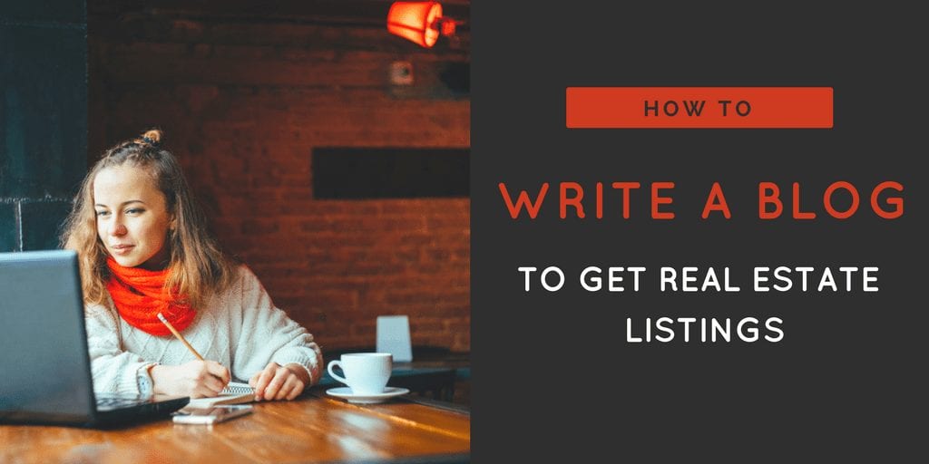 Cover Image | How to Write Blog Posts to Get More Listings Online