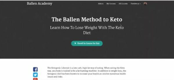Teachable The Ballen Method to Keto