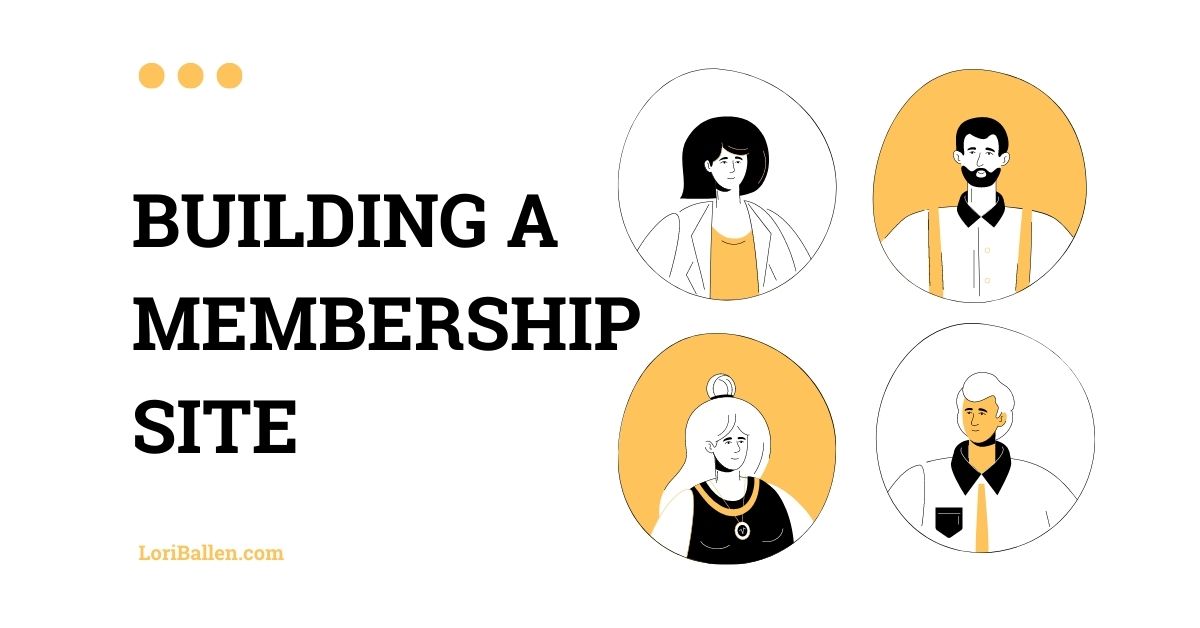 Once you've decided to add a membership site, there are several steps. Here is a helpful checklist that you can use.
