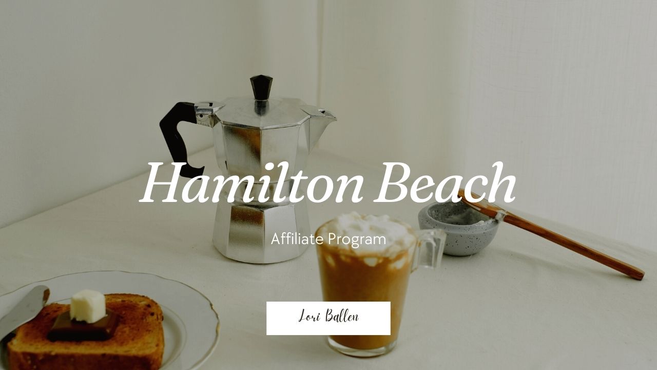 As an affiliate, you can earn commissions by sharing the Hamilton Beach brand with your followers on social media.