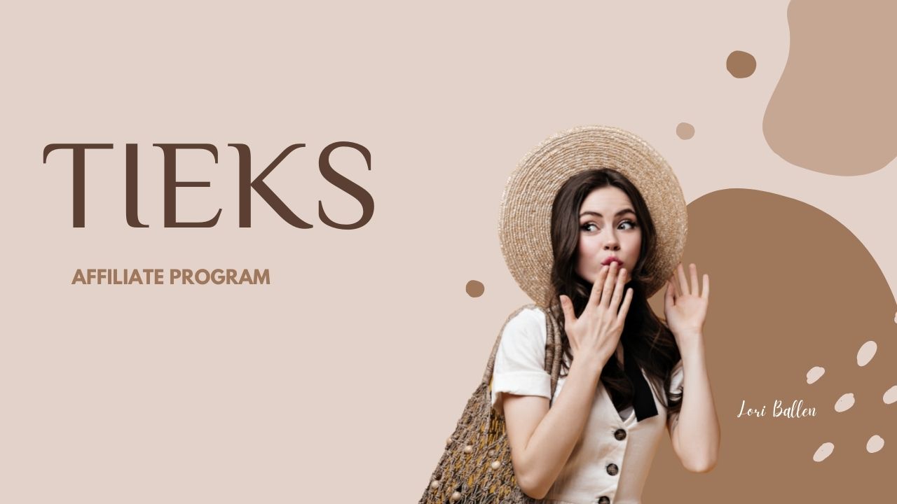 Tieks has an affiliate program. You will receive a unique affiliate link and access to marketing assets upon acceptance to the program.