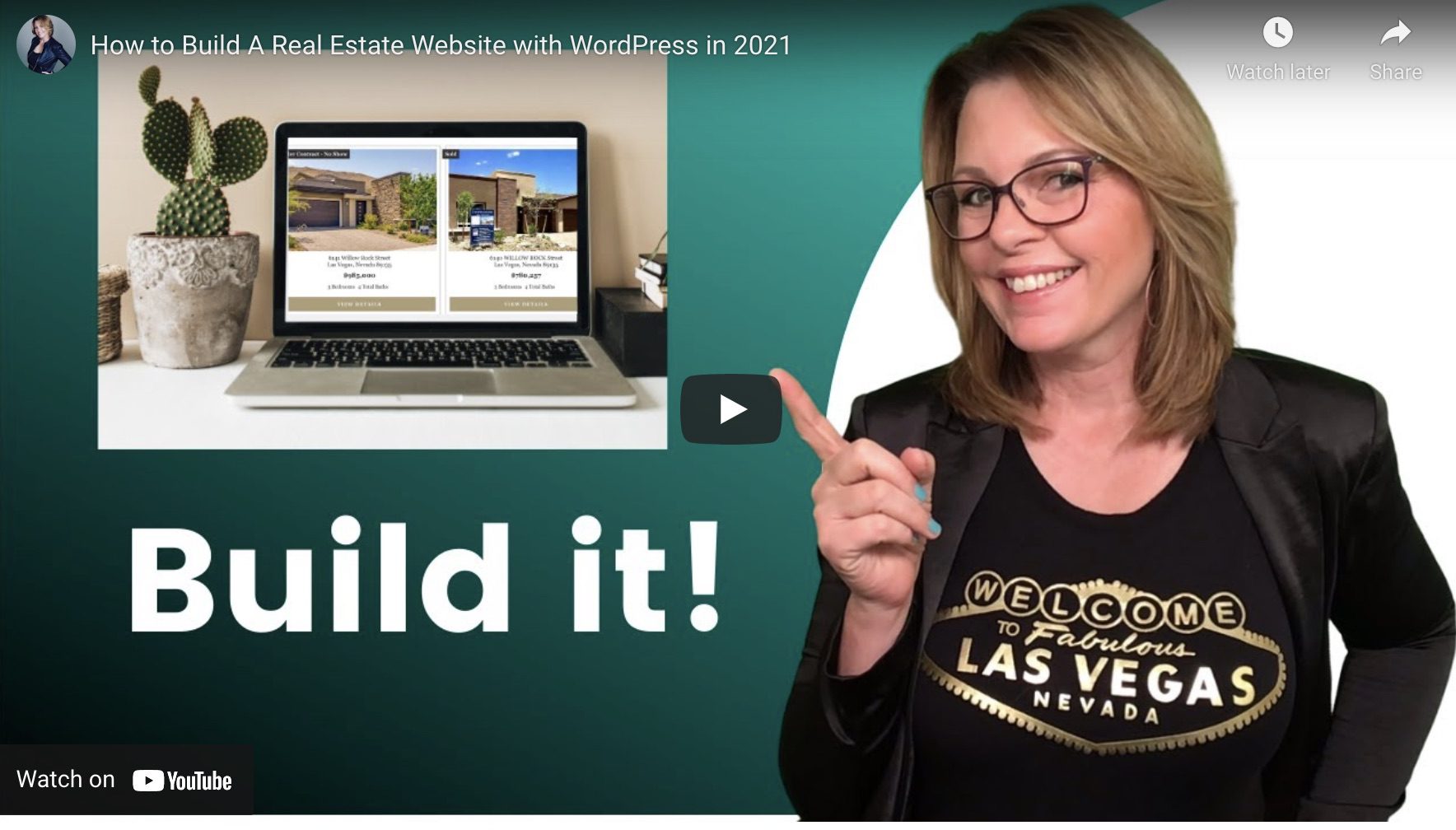 how to build a real estate website tutorial video