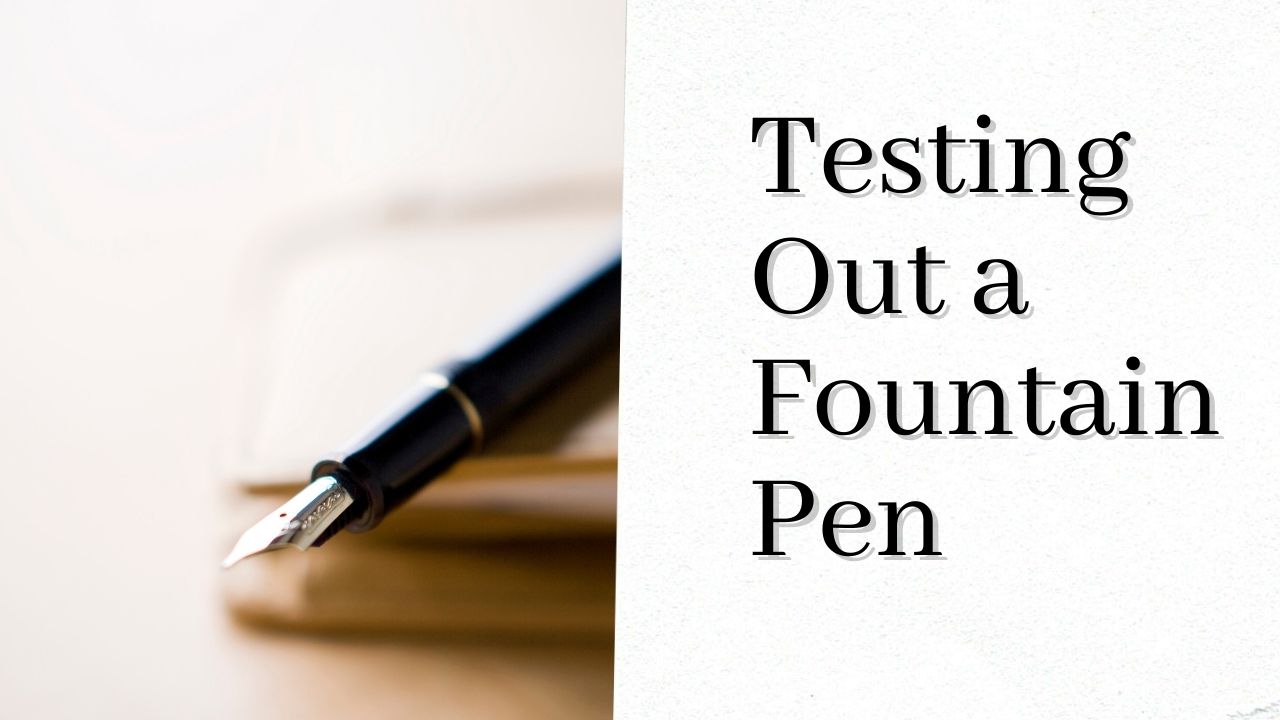 It's not just about looks. If you want the right fountain pen, you need to test it, try it out and make sure that it's comfortable. After all, you wouldn't buy clothes without trying them on.