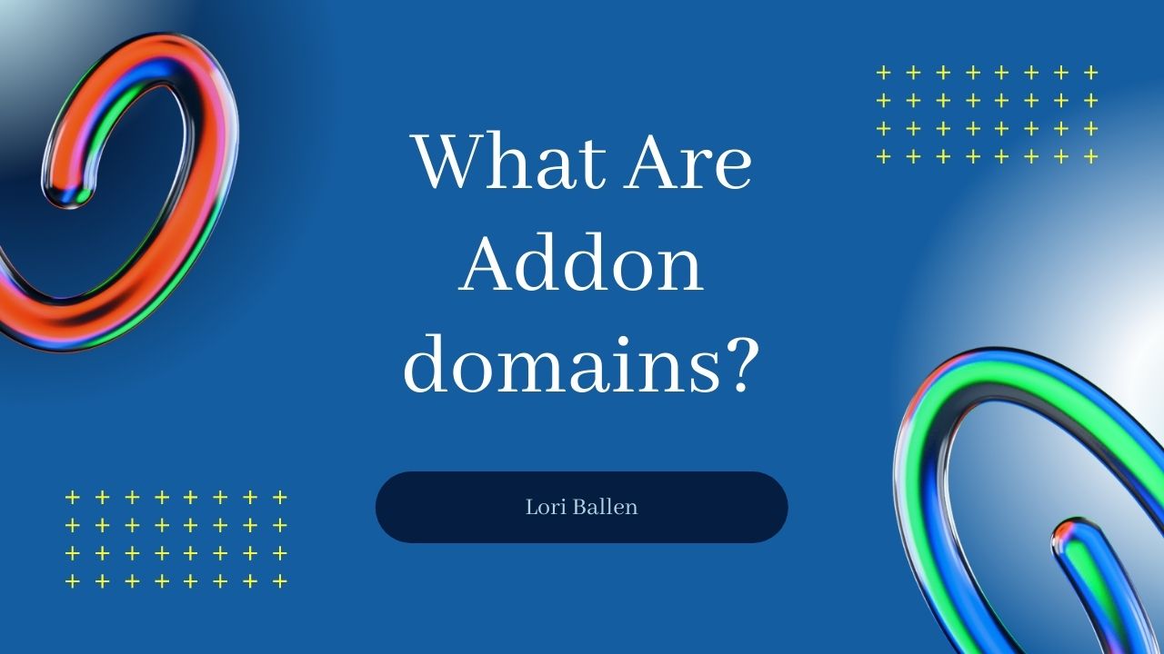 Known as addon domains, these domains allow you to use a single web hosting account for multiple websites.