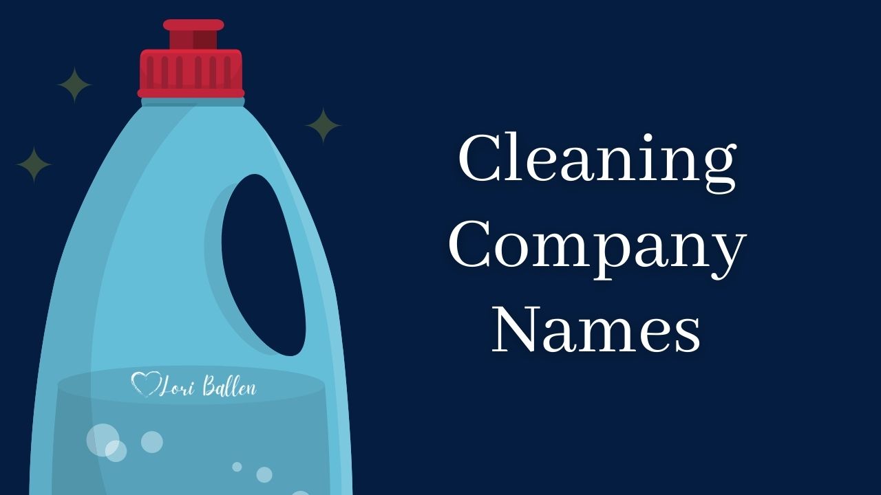 The masters at creating good ideas for cleaning company names have come up with some pretty snappy ones for you to explore.