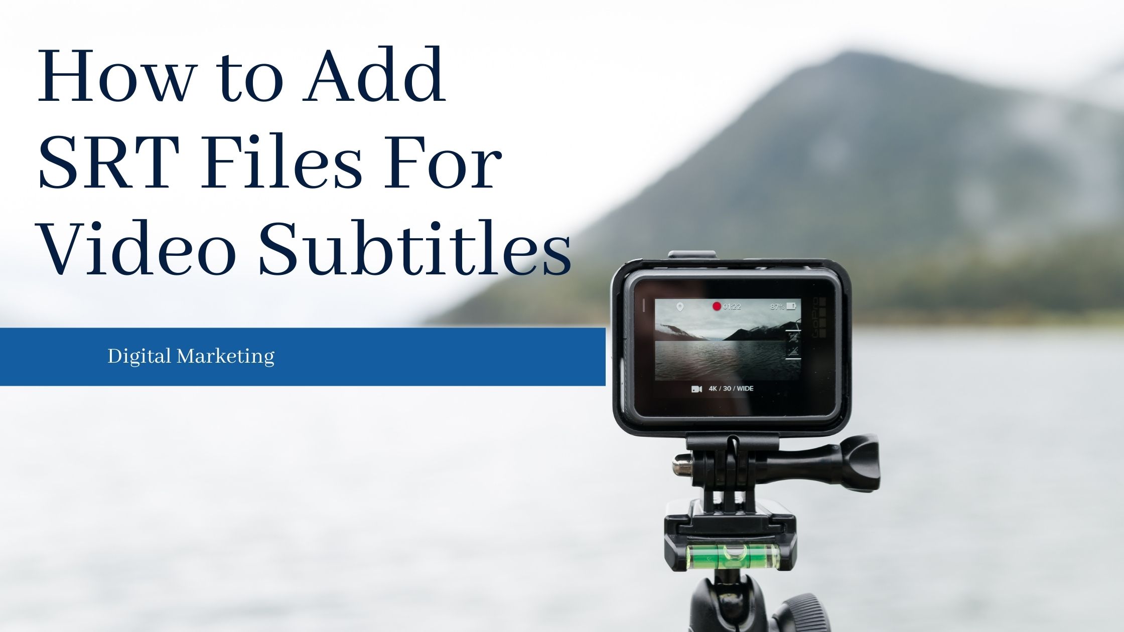 In this blog post, we'll show you how to add SRT subtitles to a video using YouTube.