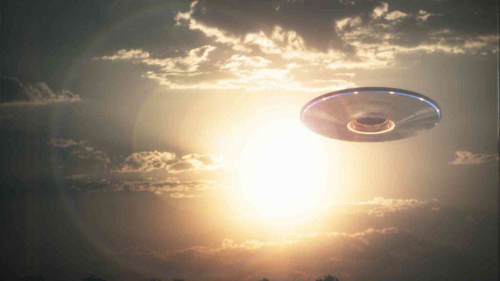 UFO looks strange