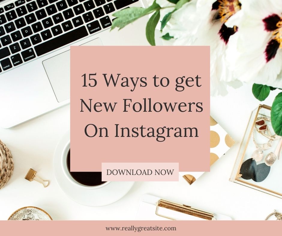 For example, if you make lead magnets for Instagram, a checklist lead magnet could be "15 ways to get more followers on your Instagram account". 