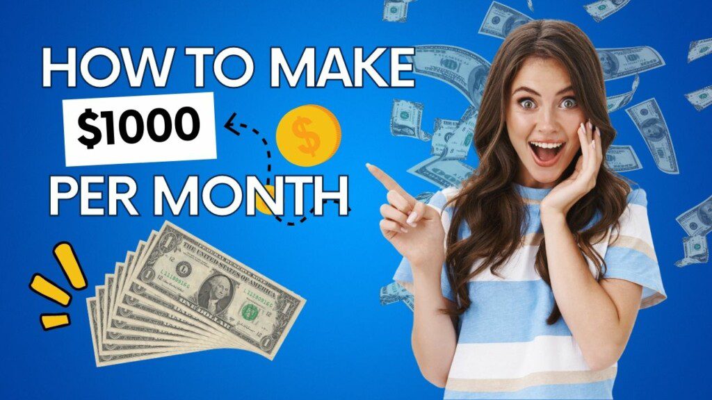 How to make 1000 per month with clickup