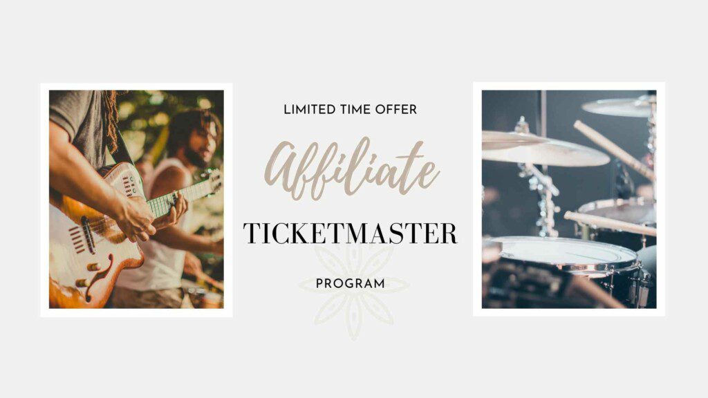 Ticketmaster affiliate program details
