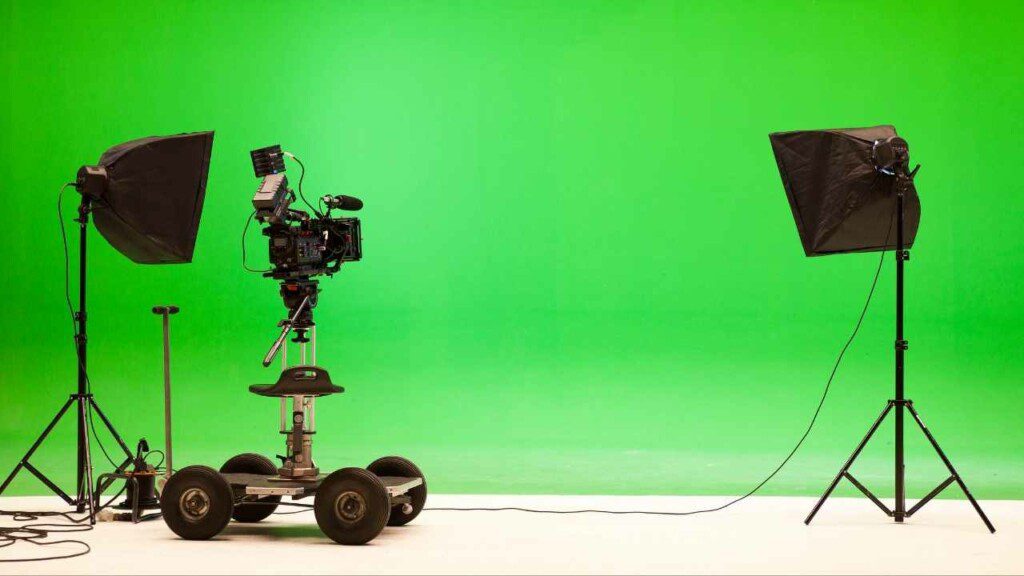 green screen equipment for starting a youtube channel