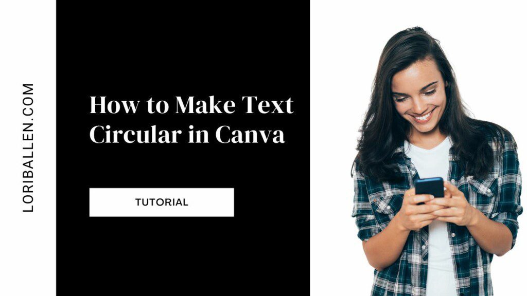 Here is a tutorial video on how to make a text circular in Canva. This curved text is popular for Youtube thumbnails, Instagram posts, and featured blog photos.
