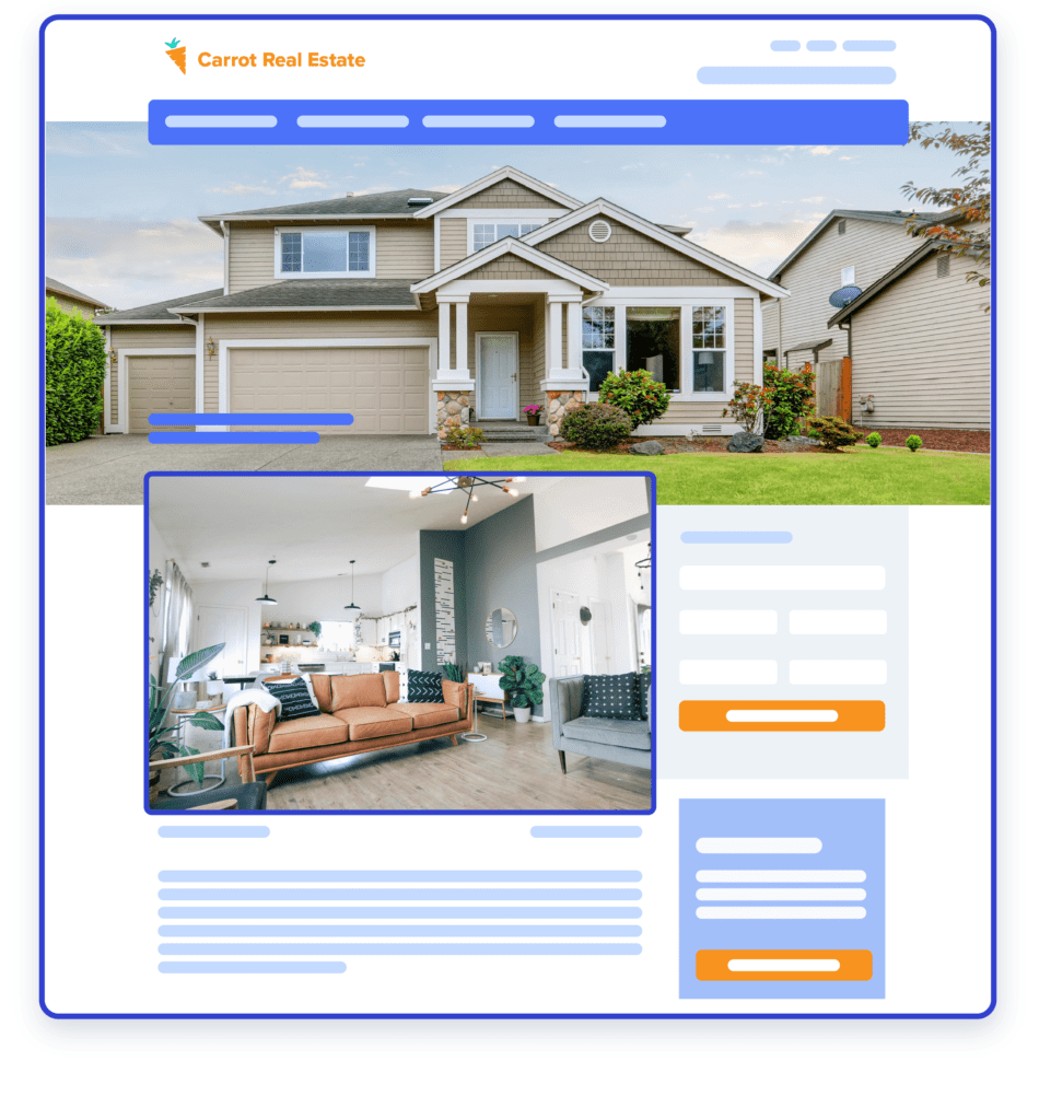 Carrot is a full-service website builder for real estate agents. It claims to have over 7,000 agents and 