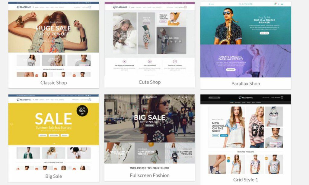 Flatsome is the top-selling and top-recommended WooCommerce WordPress theme and is one of the fastest eCommerce themes.