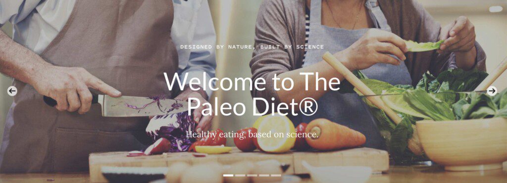 I chose the PaleoDiet.com website for this example, as it has topical authority, and ranks well on Google. It was built on WordPress and is (or was) running WooCommerce, and Mailchimp. This website is using lead magnets to build an email list, which is smart marketing.