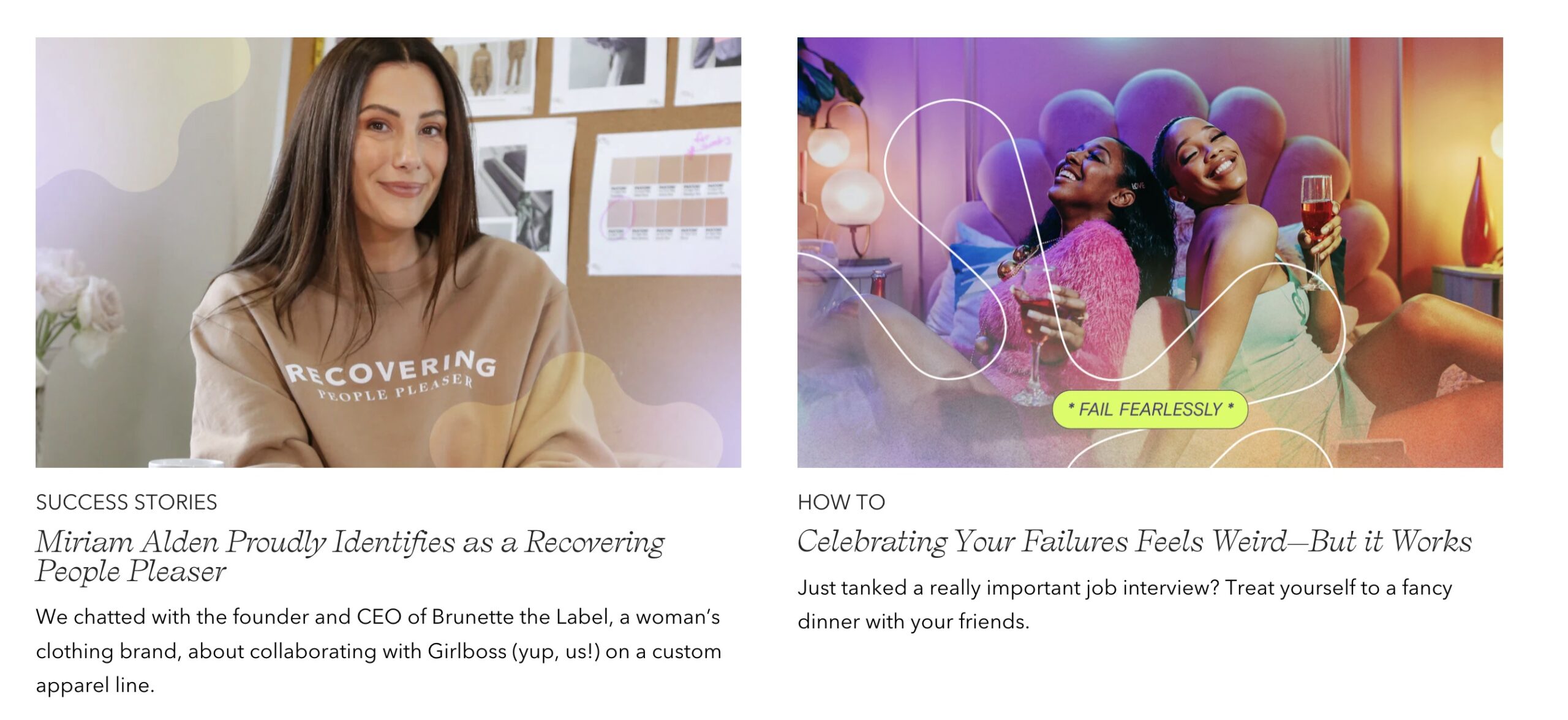 Girlboss is a community that empowers ambitious women to achieve success on their own terms. The website offers a variety of content, including articles, resources, and insights on career inspiration and the future of work.
