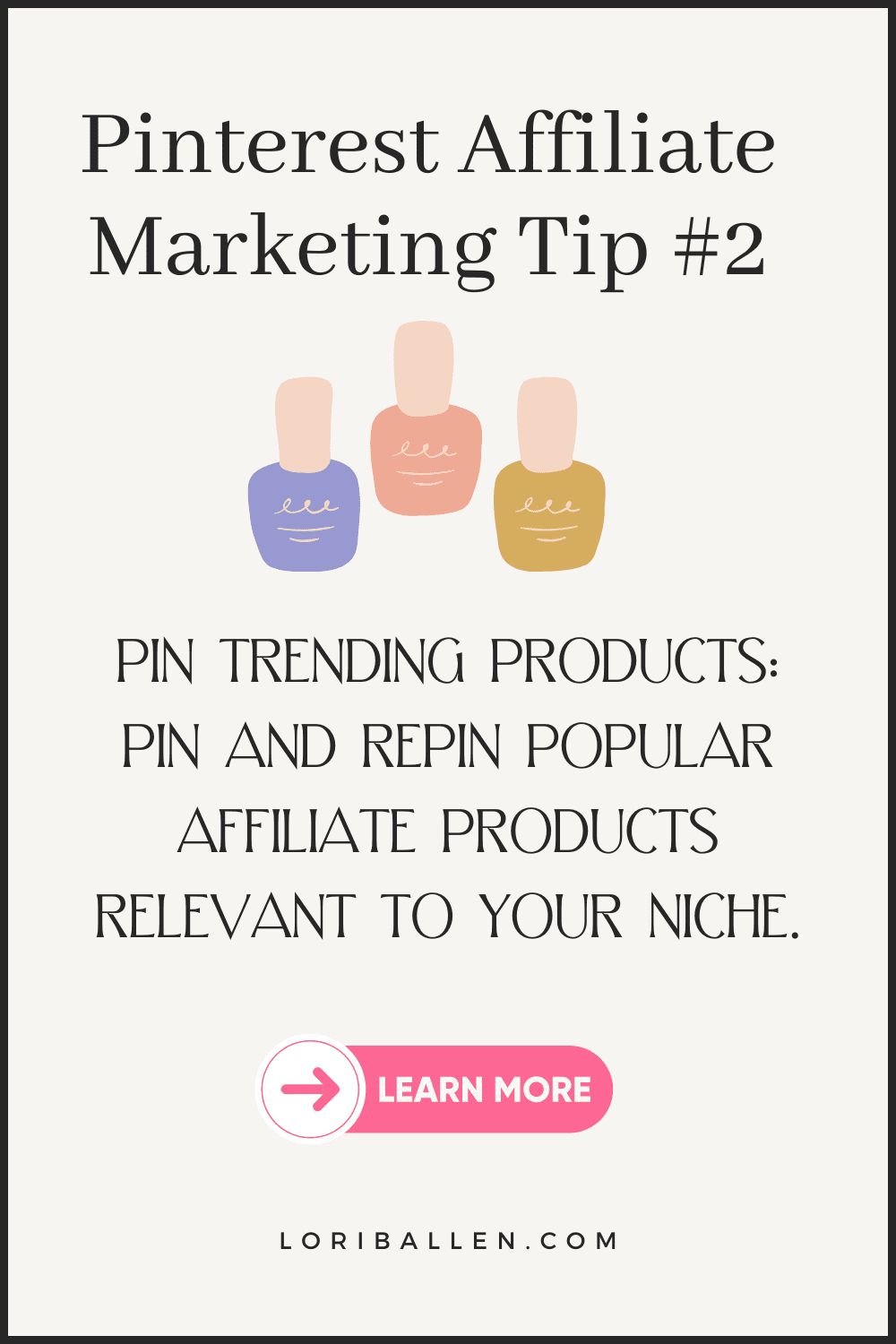 Pin Trending Products: Pin and repin popular affiliate products relevant to your niche