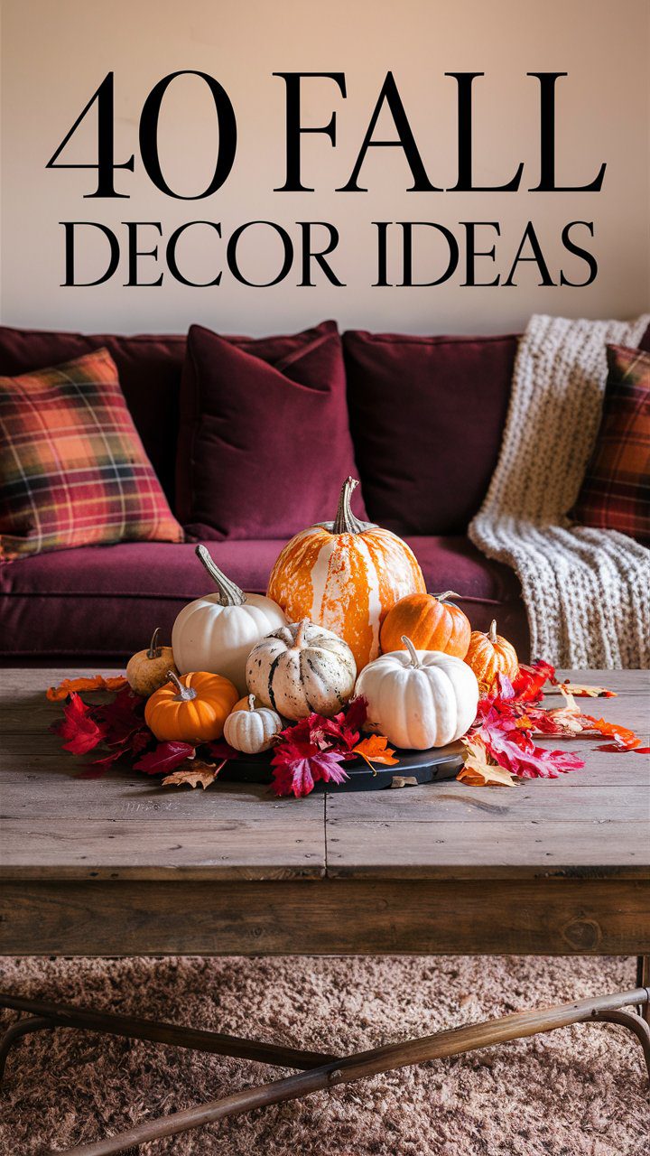 Whether you're hosting family gatherings or simply enjoying a quiet evening by the fire, these fall decor ideas will help you infuse your space with charm and character. Get ready to elevate your home with these inspiring and practical decor tips!
