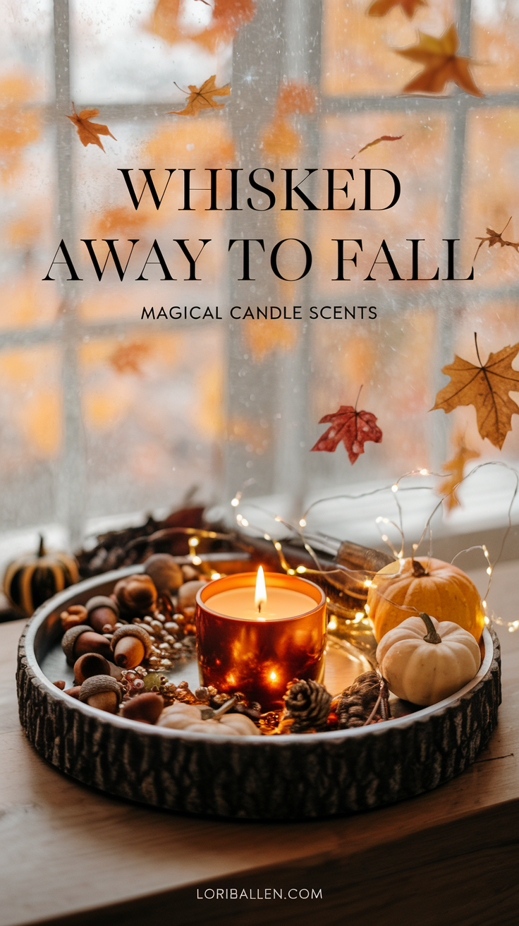 Dive into the magic of autumn with scented candles that whisk you away to a world of cozy fall dreams
