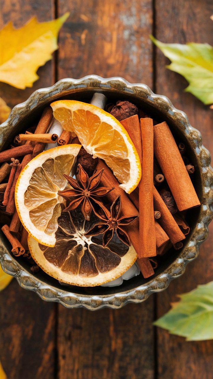 his section will guide you through crafting your potpourris, perfect for decorating your home and bringing the outdoors inside during the fall season.