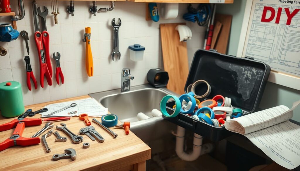 DIY plumbing
