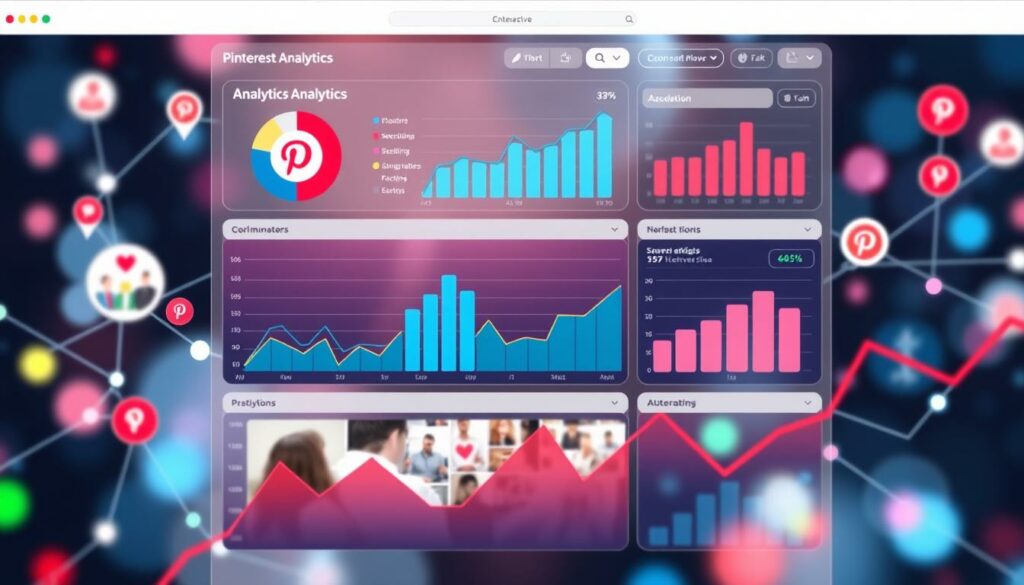 Pinterest analytics dashboard