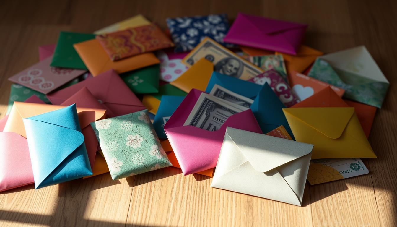 money envelopes saving challenge