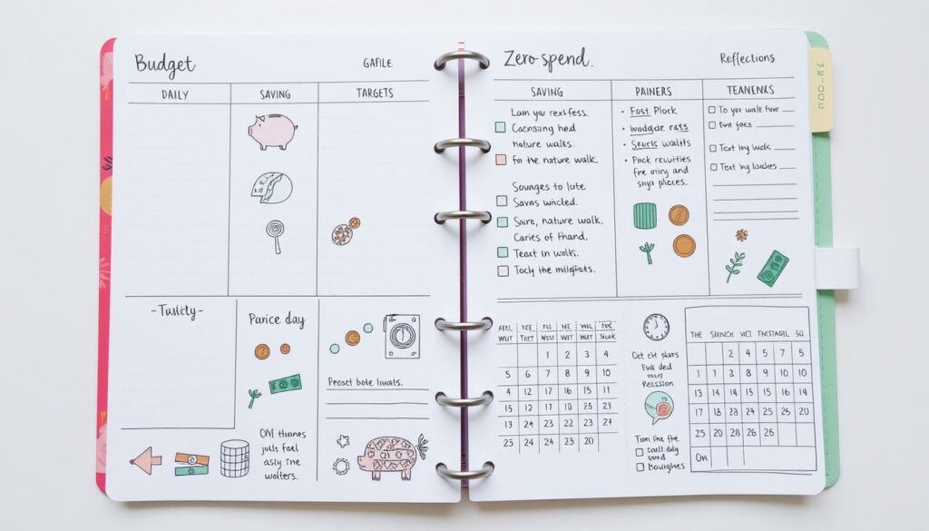 zero spend week plan