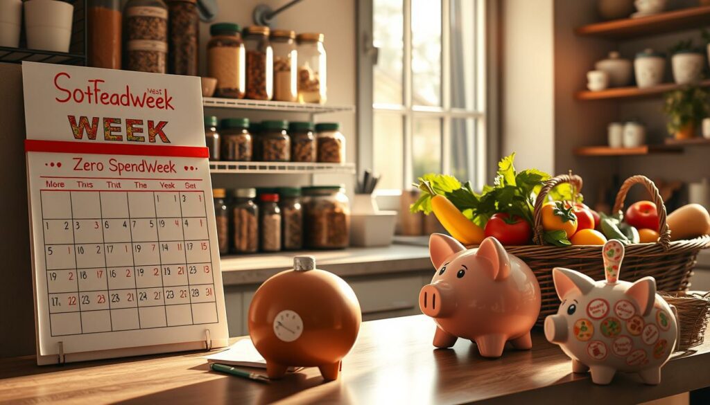 zero spend week preparation