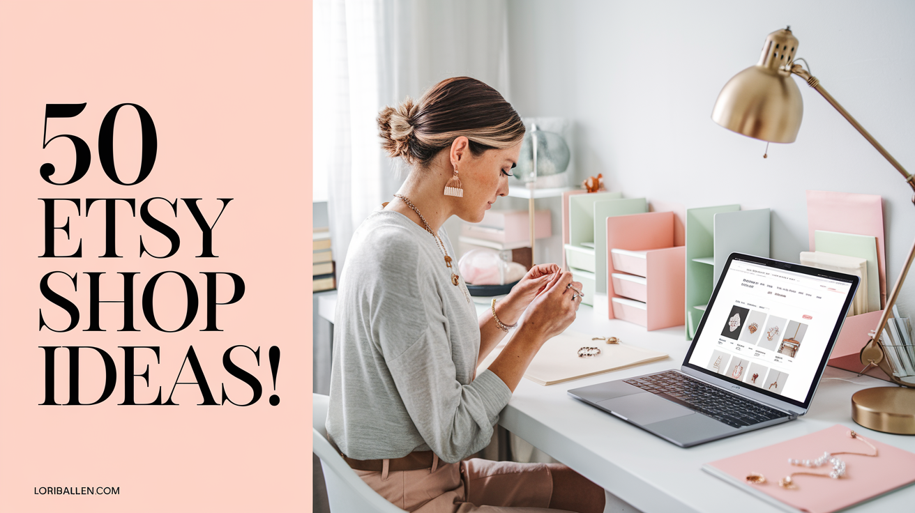 Discover how to turn your passions into profit with these unique and trendy Etsy shop ideas. From custom jewelry to handmade pottery, start your journey to financial freedom today!