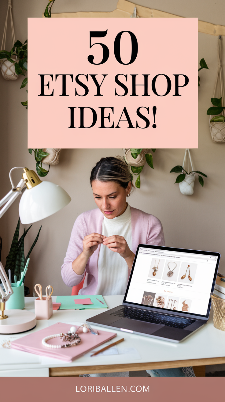 Discover how to turn your passions into profit with these unique and trendy Etsy shop ideas. From custom jewelry to handmade pottery, start your journey to financial freedom today!