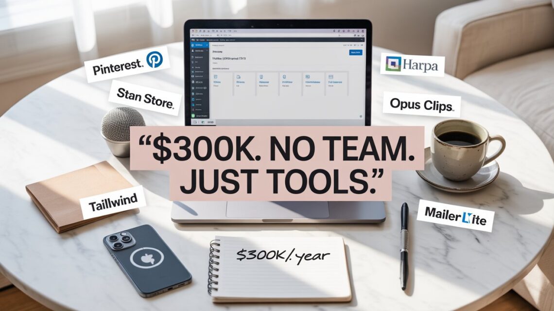 How I Make $300K a Year With No Employees — Just These Tools
