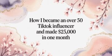 How I Became an over 50 TikTok Influencer and Made $25,000 in One Month