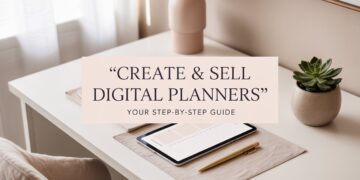 How to Create and Sell a Digital Productivity Planner