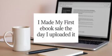 I Made My First Ebook Sale the Day I Uploaded It