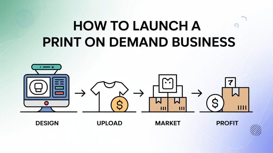 How To Start A Print On Demand Business: A Step-By-Step Guide