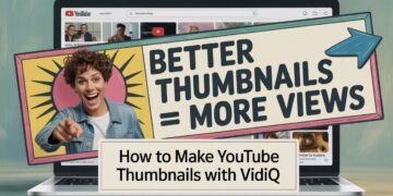 How to Make YouTube Thumbnails With vidIQ (Step-by-Step)