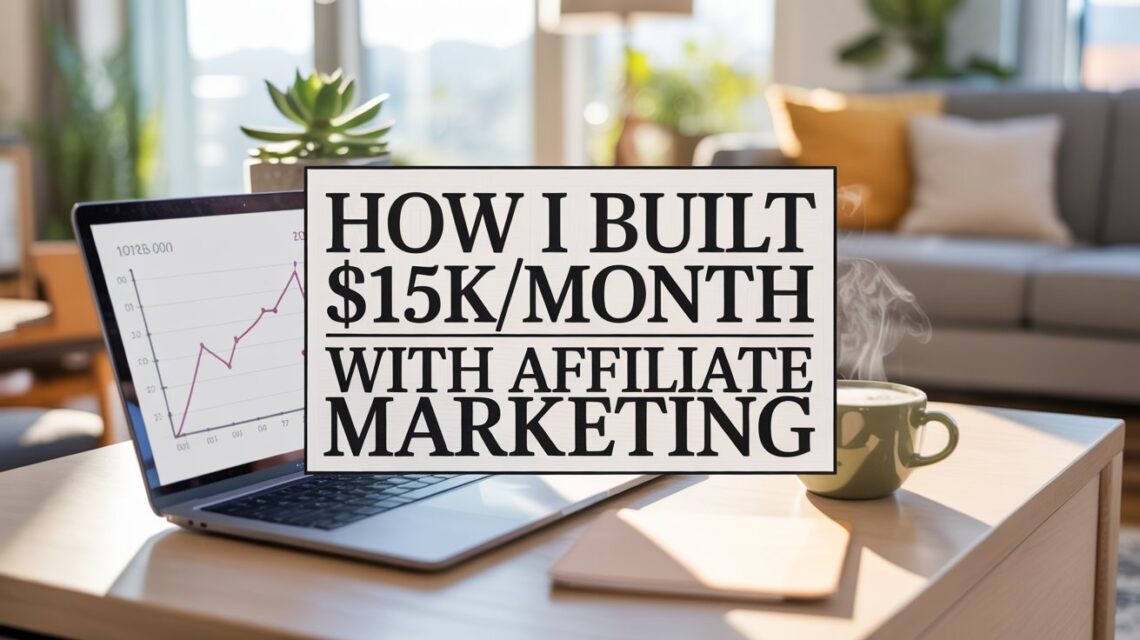 How I Make $15,000 Per Month with Affiliate Marketing.