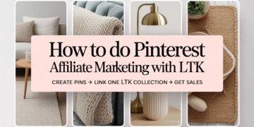 How to do Pinterest Affiliate Marketing with LTK