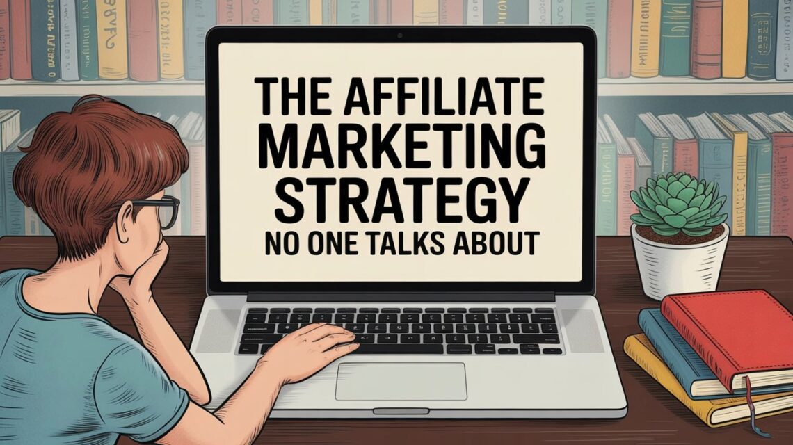 The Affiliate Marketing Strategy No One Talks About
