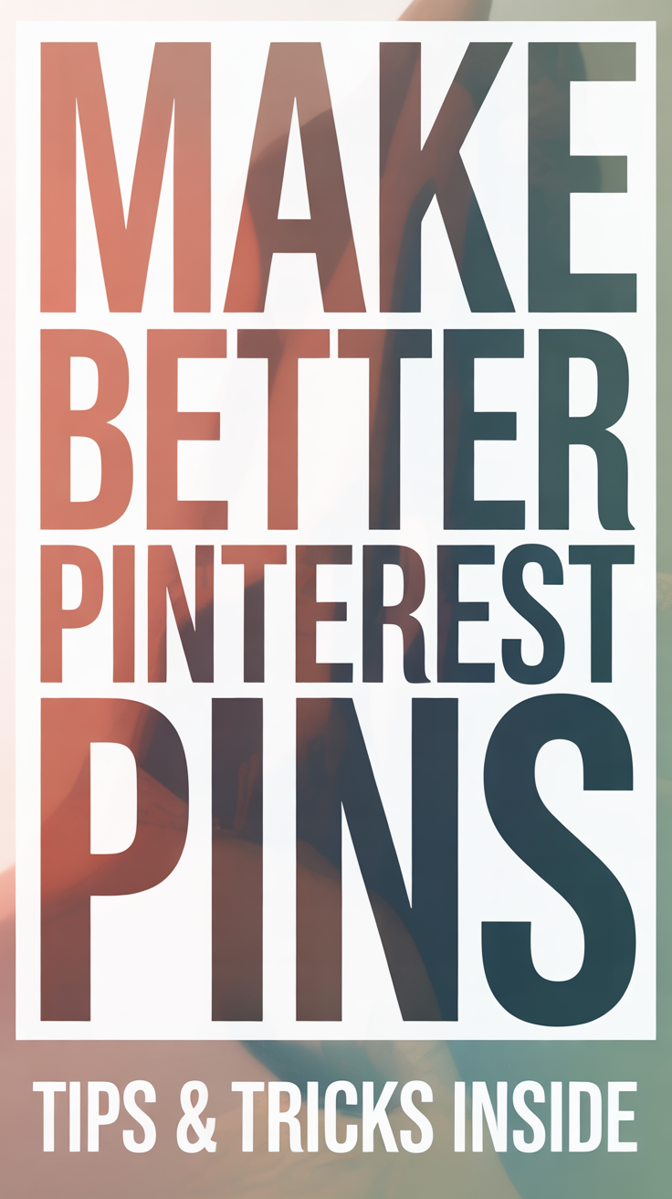 Pinterest is a visual search engine, so your pins need to stand out. Create a mix of content types that engage users: