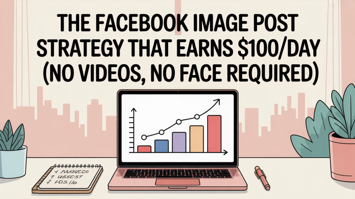 The Facebook Image Post Strategy That Earns $100/Day (No Videos, No Face Required)