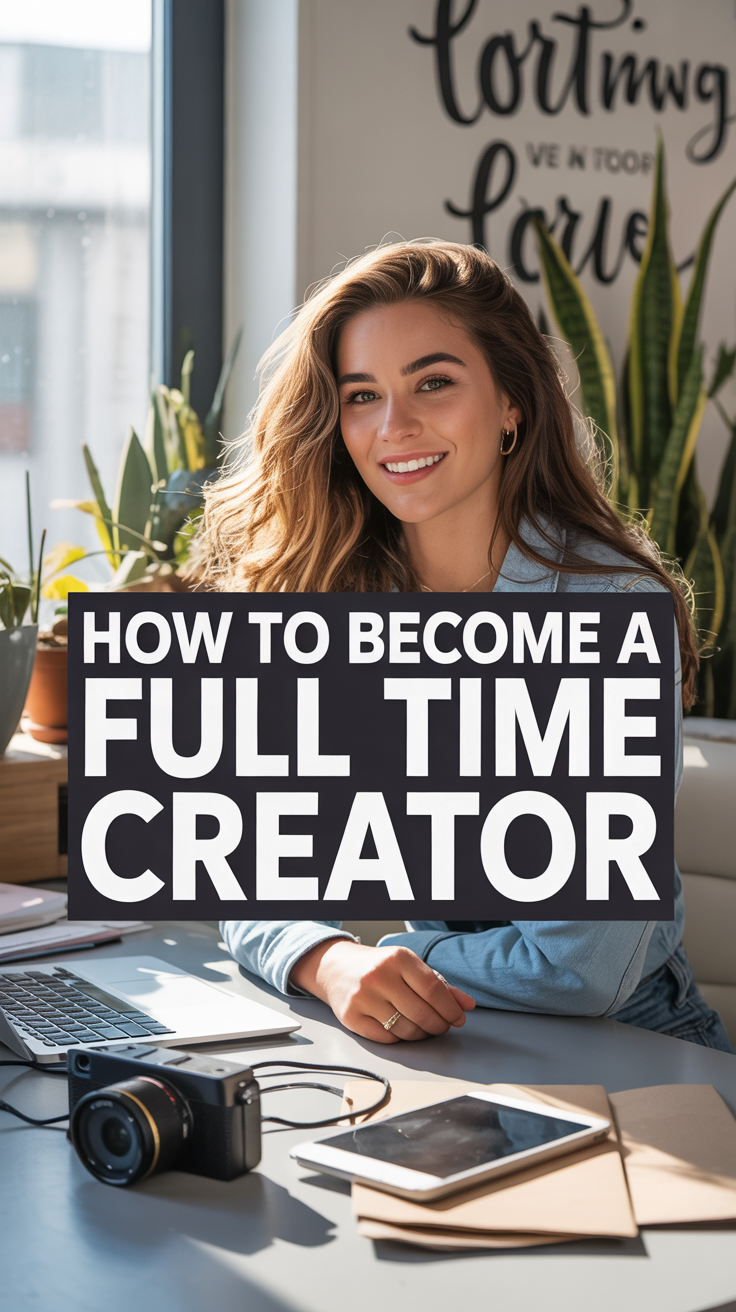 If you want to go full-time as a content creator in 2026, start acting like one now. I don’t mean working 12-hour days or faking it online. I mean setting yourself up with small, repeatable habits that make creating second nature — the kind of things you do automatically because they’ve become part of your rhythm.