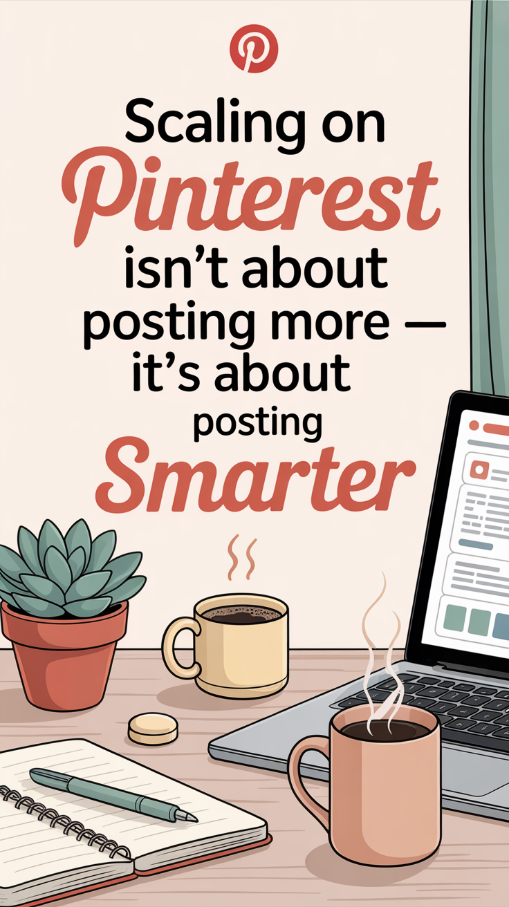 Scaling on Pinterest isn’t about posting more — it’s about posting smarter. Once you’ve found designs and keywords that convert, you don’t need to reinvent the wheel. You need to replicate what’s already proven to work.