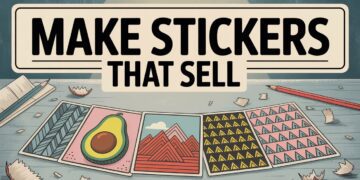 Make Stickers That Sell: How I Use Cricut to Create Custom Designs That Print, Cut, and Profit