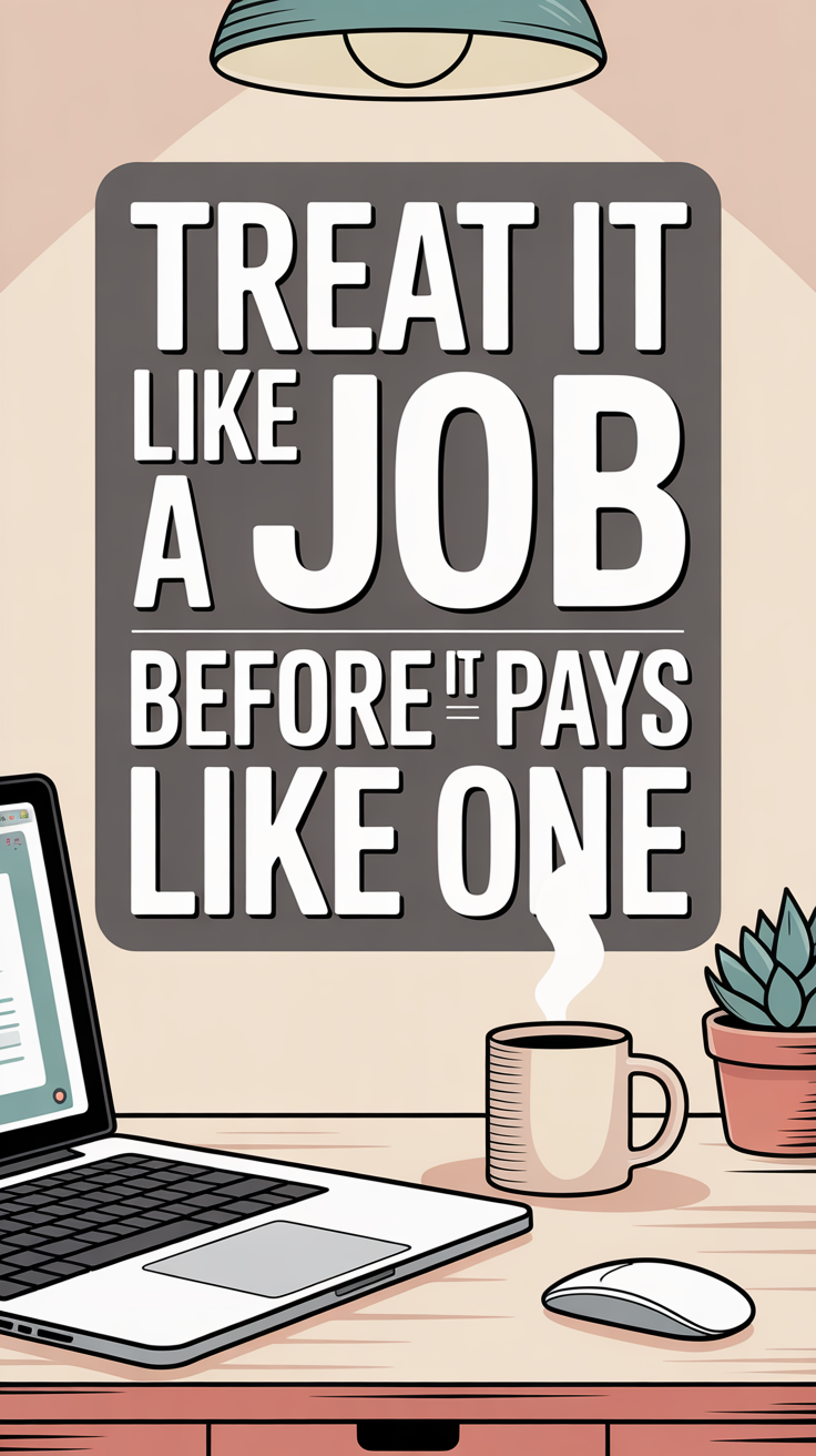 I stopped “fitting in” content when I had time and started blocking it on my calendar like work hours. Filming happens on specific days. Writing happens on others. When I’m editing, I’m not multitasking or scrolling. I’m working. Those time blocks keep me consistent, and consistency builds income.