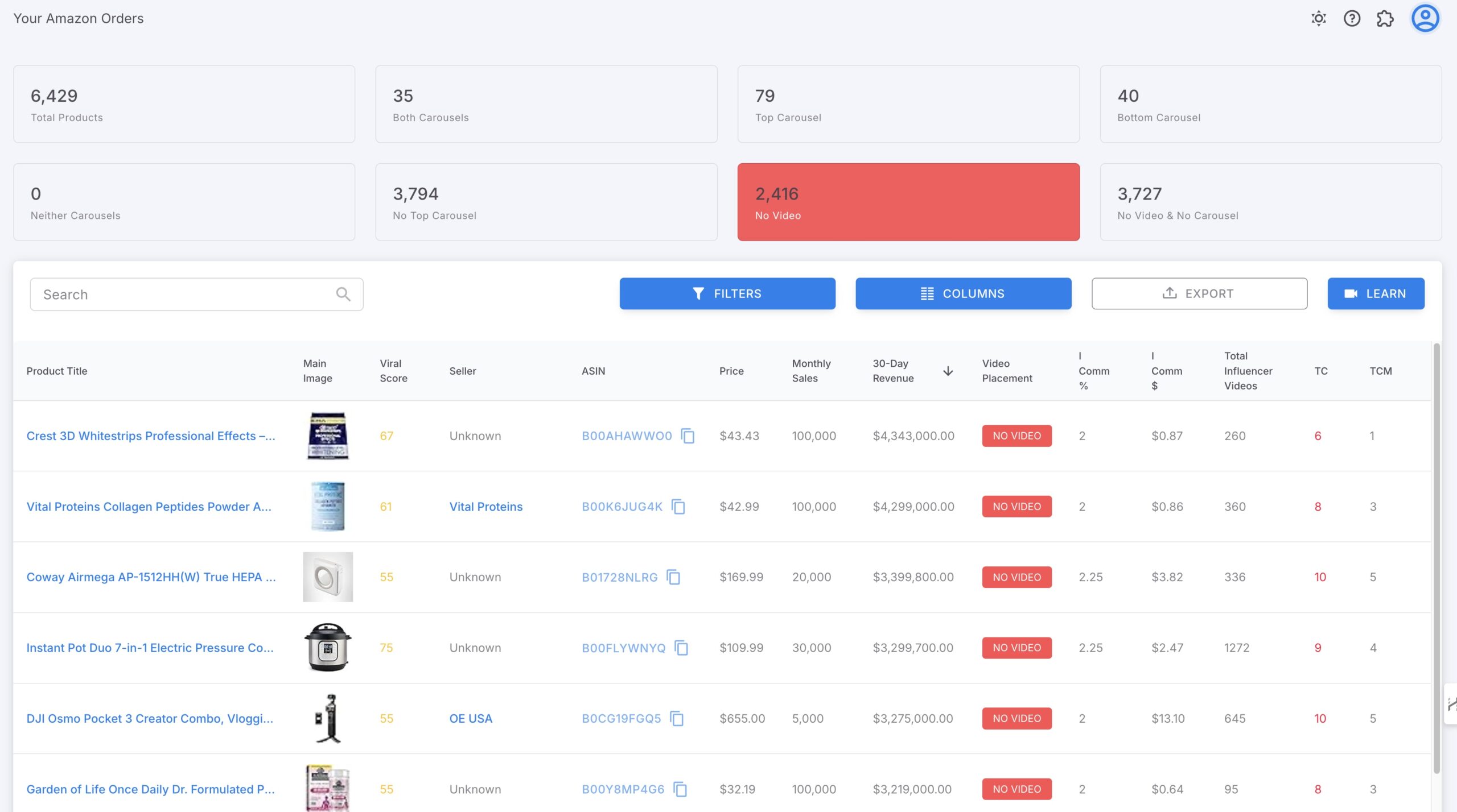 The Product Vue method is amazing for finding new products. But what if I told you that you might already be sitting on a goldmine of un-reviewed, high-potential products? If you've been an influencer for a while, you've probably bought hundreds of items from Amazon. Your order history is a treasure trove of content opportunities you already own, meaning your cost to make a video is zero. The problem? Manually digging through years of orders is a total nightma